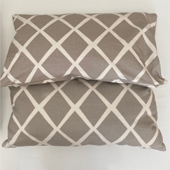 Serena & Lily Accents Serena Lily Lattice Lumbar Pillows Four Total